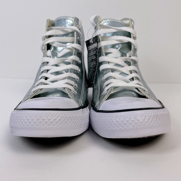 Converse All Star Glacier High Tops Men’s 8.5 Women’s 10.5 Ice Blue - Picture 4 of 16